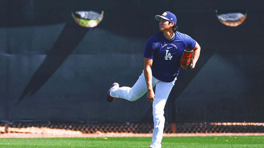 Shohei Ohtani Pitches Over 4 Innings in Spring Training Game Against Giants
