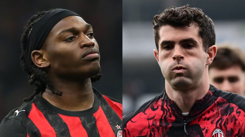 Trouble In Milan? Star Strikers Leao And Pulisic Reportedly Have Heated Confrontation