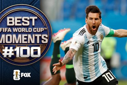 Which Messi Golazo Kicks Off Our Countdown of Best 100 Men's World Cup Moments?