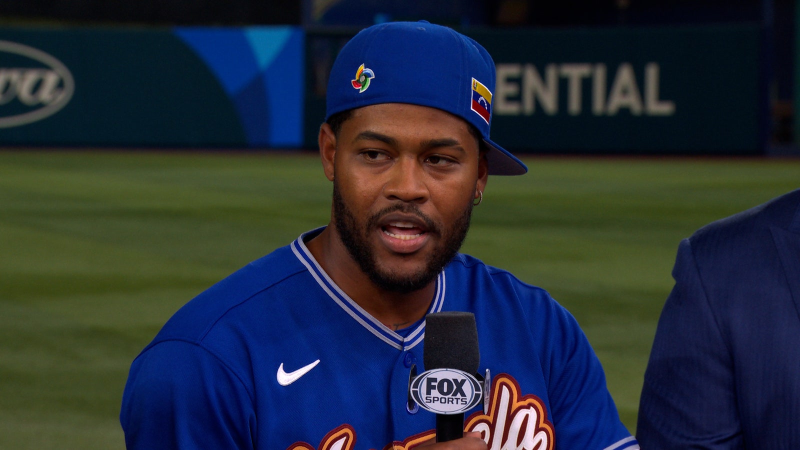 Maikel Garcia joins Big Papi, A-Rod and Derek Jeter after Venezuela's win over Italy in WBC Semifinal