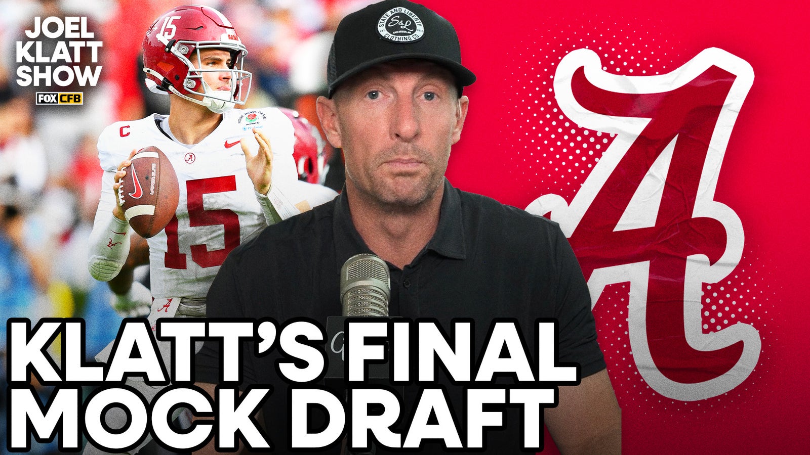 Where Ty Simpson lands in Joel Klatt's final mock draft 