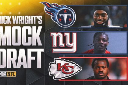 2026 NFL Mock Draft: Nick Wright Predicts Jets Pick a QB; Eagles, Rams Get WR Help