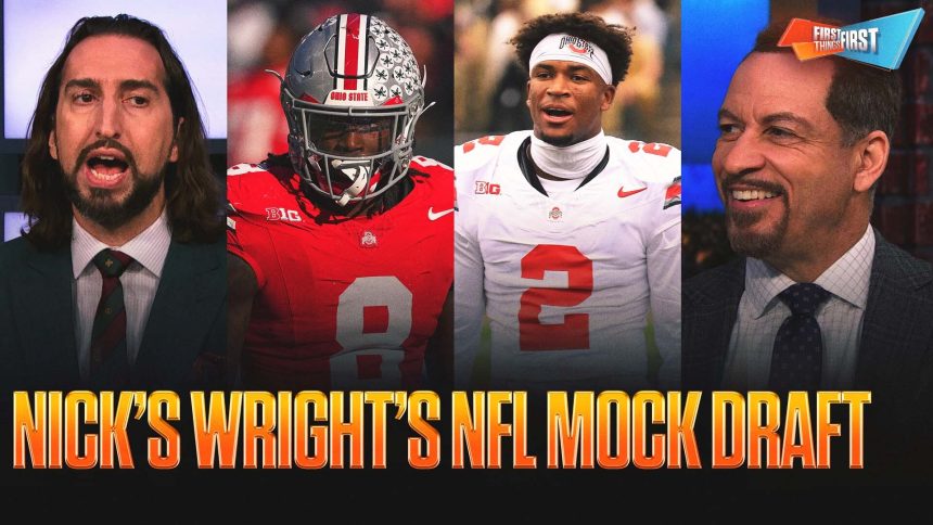 2026 NFL Mock Draft: No Ty Simpson in Round 1? Nick Wright Predicts 1st Round