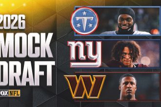 2026 NFL Mock Draft: Who's the First WR Picked? Where Do Ohio State's Stars Land?
