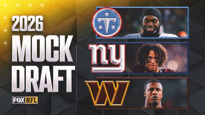 2026 NFL Mock Draft: Who's the First WR Picked? Where Do Ohio State's Stars Land?
