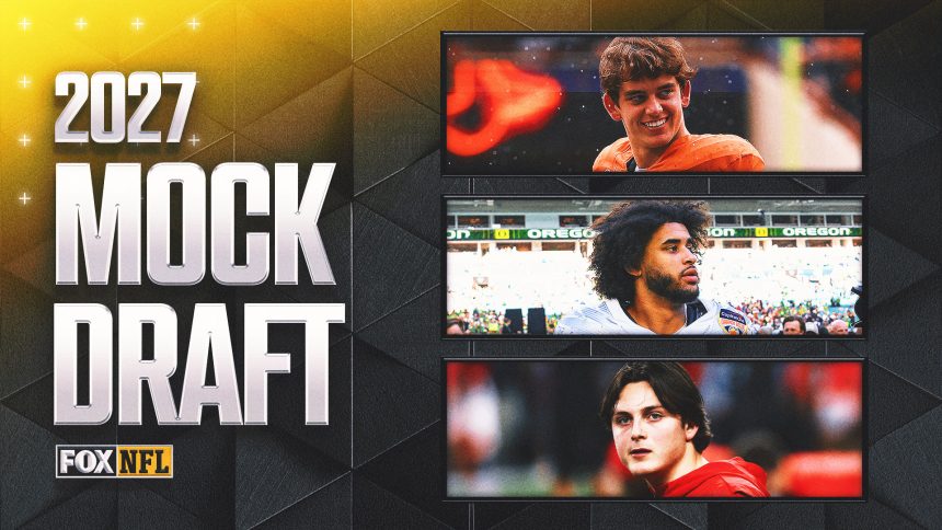 2027 Mock Draft: Arch Manning No. 1 Overall? 5 QBs Go in First Round