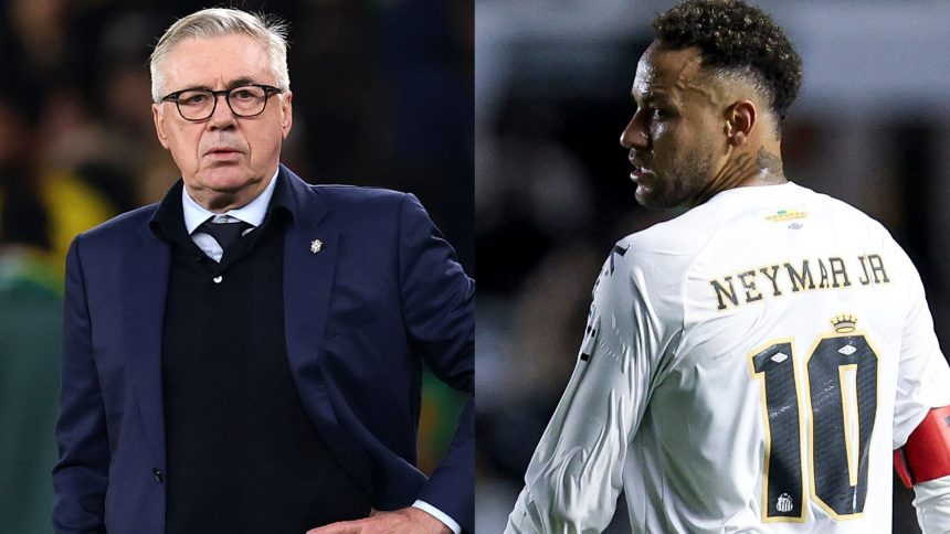 Carlo Ancelotti Asks President Of Brazil For Advice On Neymar World Cup Call-Up