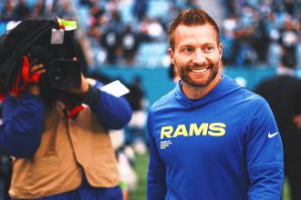 Sean McVay Clarifies Reaction to Ty Simpson Pick, Didn't Want to Upset Matthew Stafford