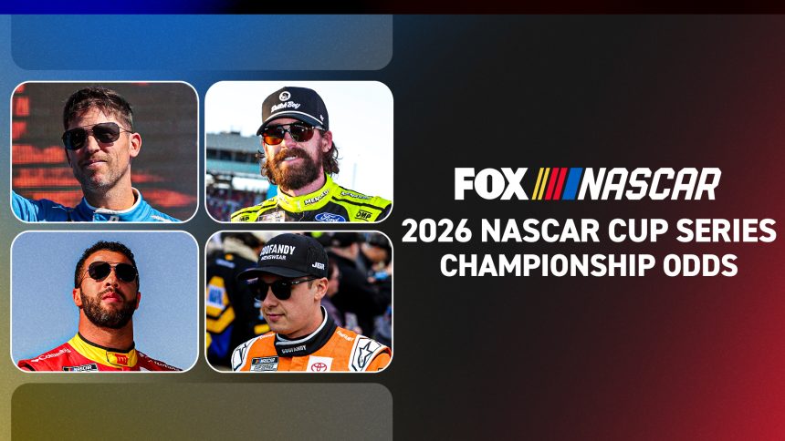 2026 NASCAR Cup Series Title Odds: Tyler Reddick Favored, Denny Hamlin Second