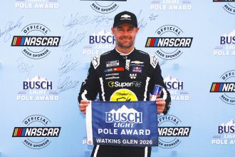 2026 NASCAR Odds: Pole-sitter Shane van Gisbergen Favorite for Watkins Glen