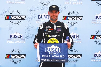 2026 NASCAR Odds: Pole-sitter Shane van Gisbergen Favorite for Watkins Glen