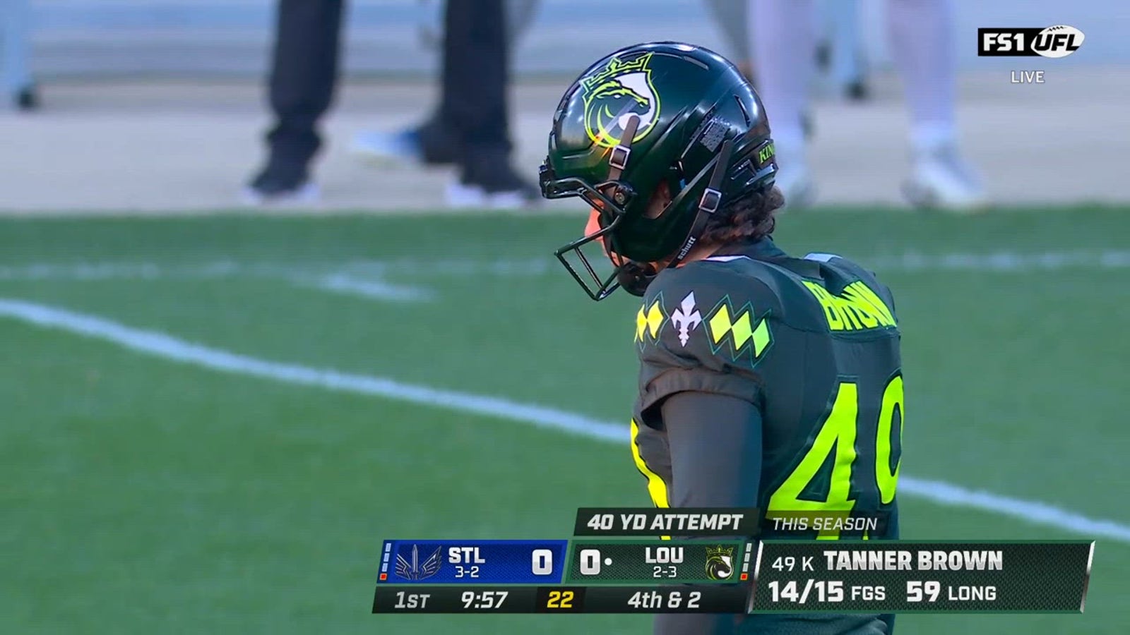 Highlights from the Week 6 St. Louis Battlehawks-Louisville Kings game.