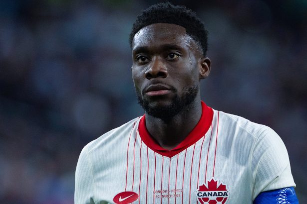Alphonso Davies Named To Canada's World Cup Squad Despite Hamstring Injury