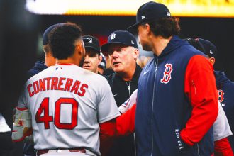 Benches Empty Without Any Fighting During Tigers-Red Sox Game