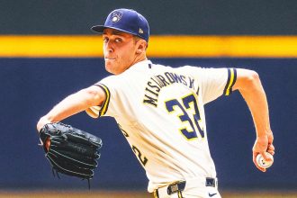 Brewers' Jacob Misiorowski Sets Statcast Era Record with 57 Pitches of 100+ MPH