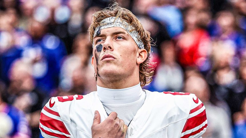 Giants QB Jaxson Dart Shuts Down Tim Tebow Comparisons: 'I'm Not Like That'