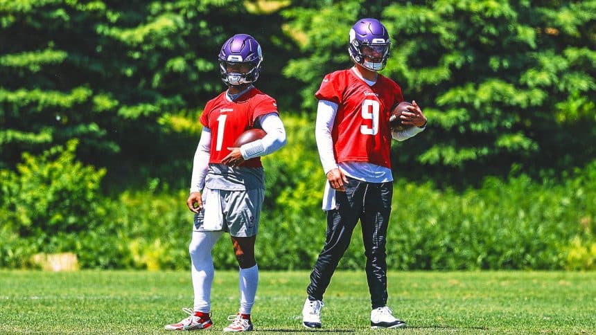 J.J. McCarthy Uses ‘Classroom’ Analogy to Describe Relationship With Kyler Murray