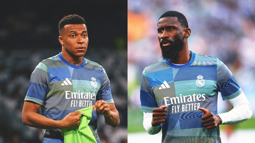 Madrid's Kylian Mbappé, Antonio Rüdiger Argue In Locker Room Ahead of Clásico