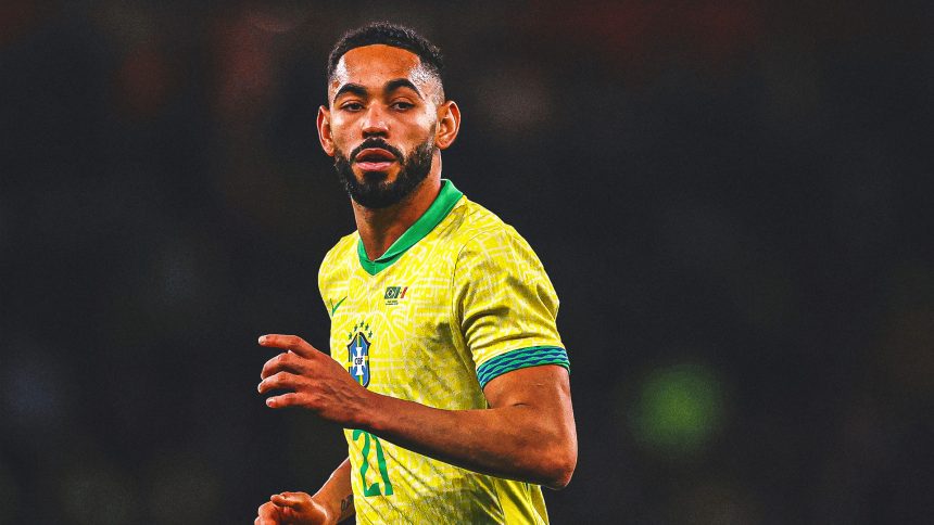 Manchester United To Rest Brazilian Star Matheus Cunha Ahead of World Cup