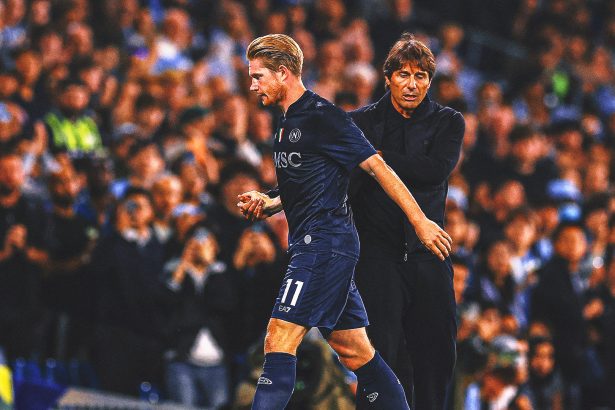 Napoli's Kevin De Bruyne Suffers Split Cheekbone, Antonio Conte Confirms
