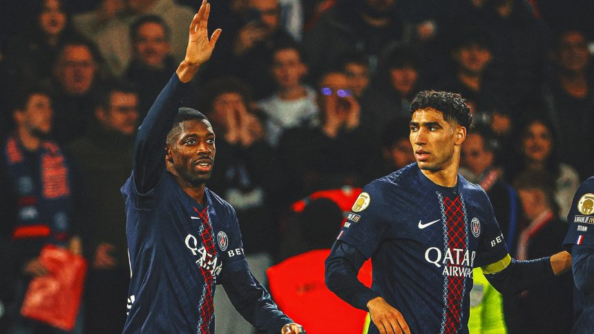 Ousmane Dembele, Achraf Hakimi Miss PSG Friendly Before Champions League Final