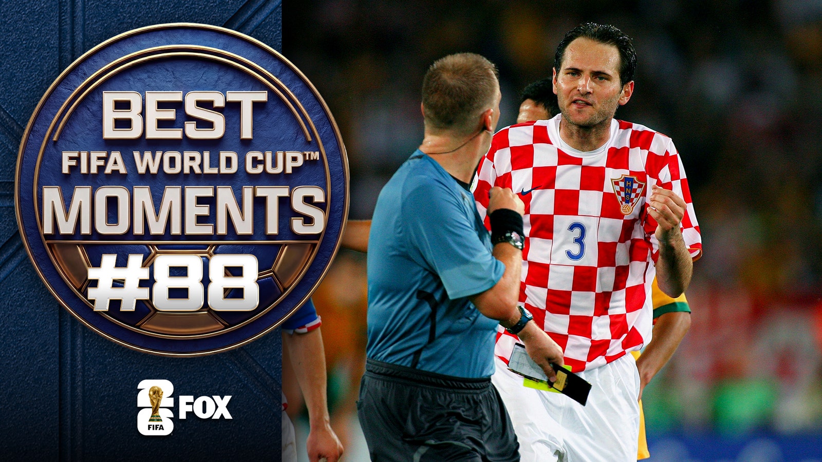 When a Player got Booked THREE TIMES in ONE Game 🤯 No. 88 in Best FIFA World Cup™ Moments 🏆