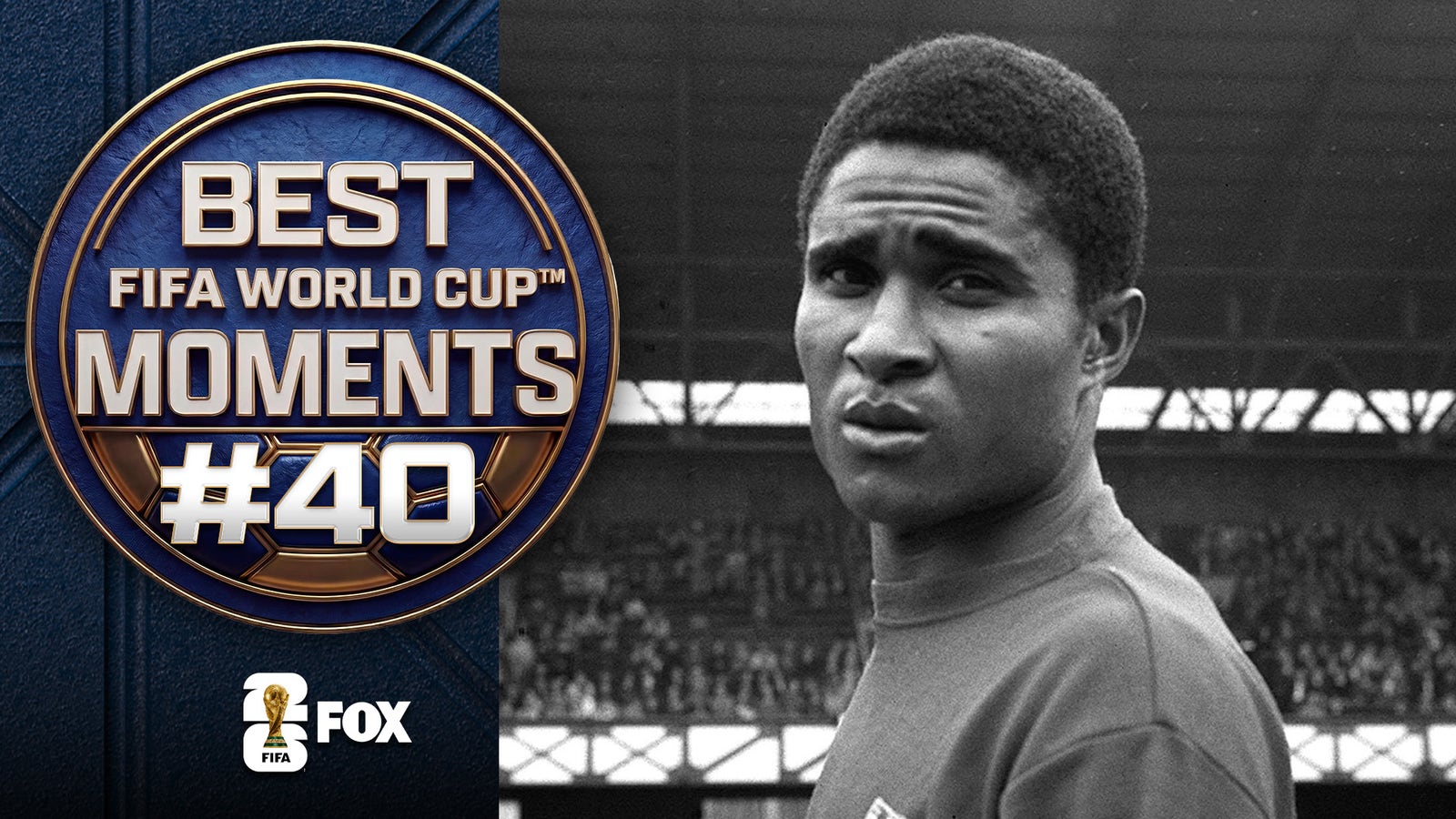 Three Goals Down? No Problem for Eusebio 😉🇵🇹 No. 40 in Best FIFA World Cup™ Moments