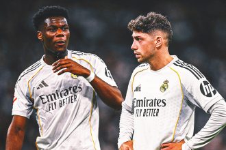 Real Madrid’s Valverde, Tchouaméni Involved In Altercation During Training