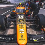 Romain Grosjean's No. 18 Car Will Have Kyle Busch's Font At The INDY 500