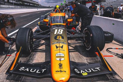 Romain Grosjean's No. 18 Car Will Have Kyle Busch's Font At The INDY 500