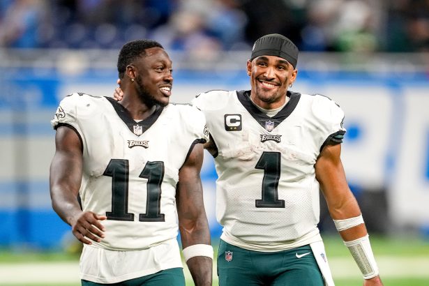 A.J. Brown On Jalen Hurts Relationship After Eagles Trade: 'There's No Bad Blood'