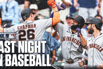 Last Night In Baseball: Giants And Nationals Hit How Many Home Runs?
