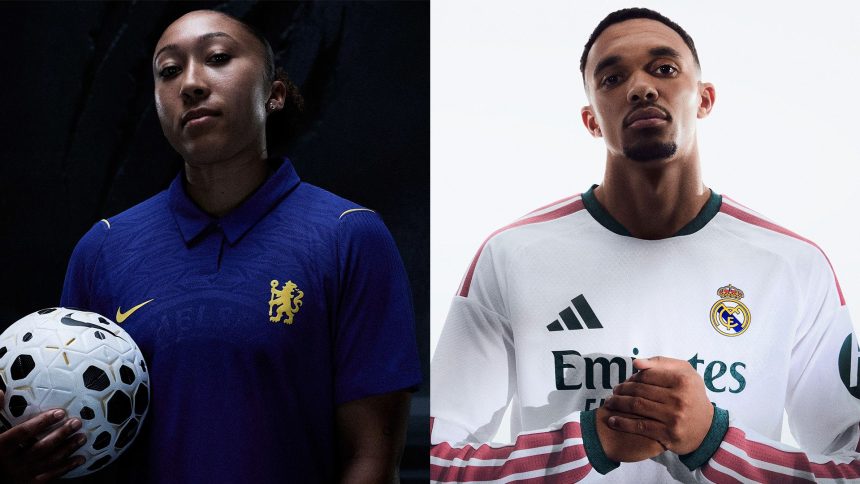 New 2026-27 Football Kits: Chelsea, Arsenal, Man Utd Among New Jerseys Revealed