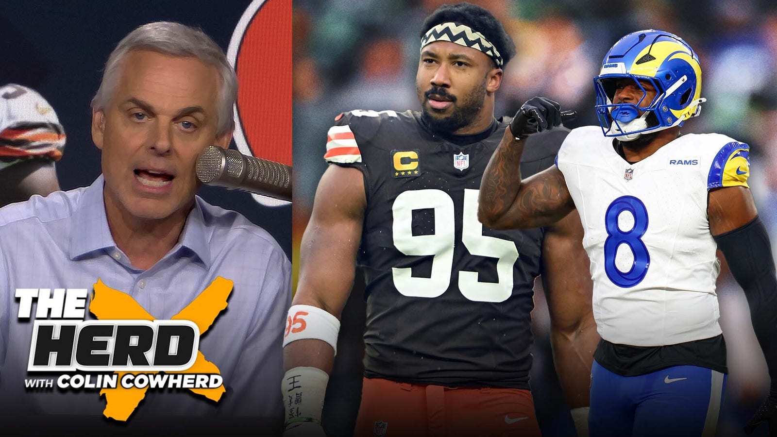 Myles Garrett to be traded to Rams for Jared Verse, 2027 1st-round pick 