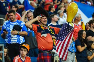 Scotland Fans Celebrated Historic World Cup Win In The Most American Way