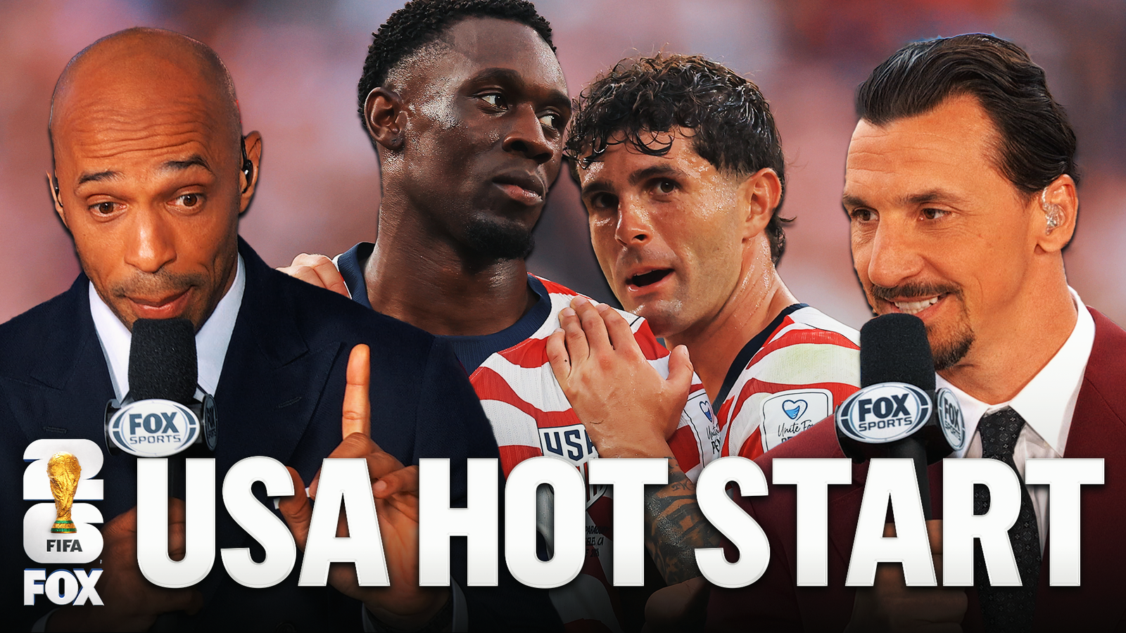 INSTANT REACTION 🚨 USA wins 4-1, Zlatan & Thierry Henry BELIEVE the United States can make a run.