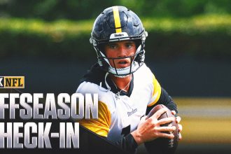Steelers Rookie Drew Allar Embracing Understudy Role Behind Aaron Rodgers