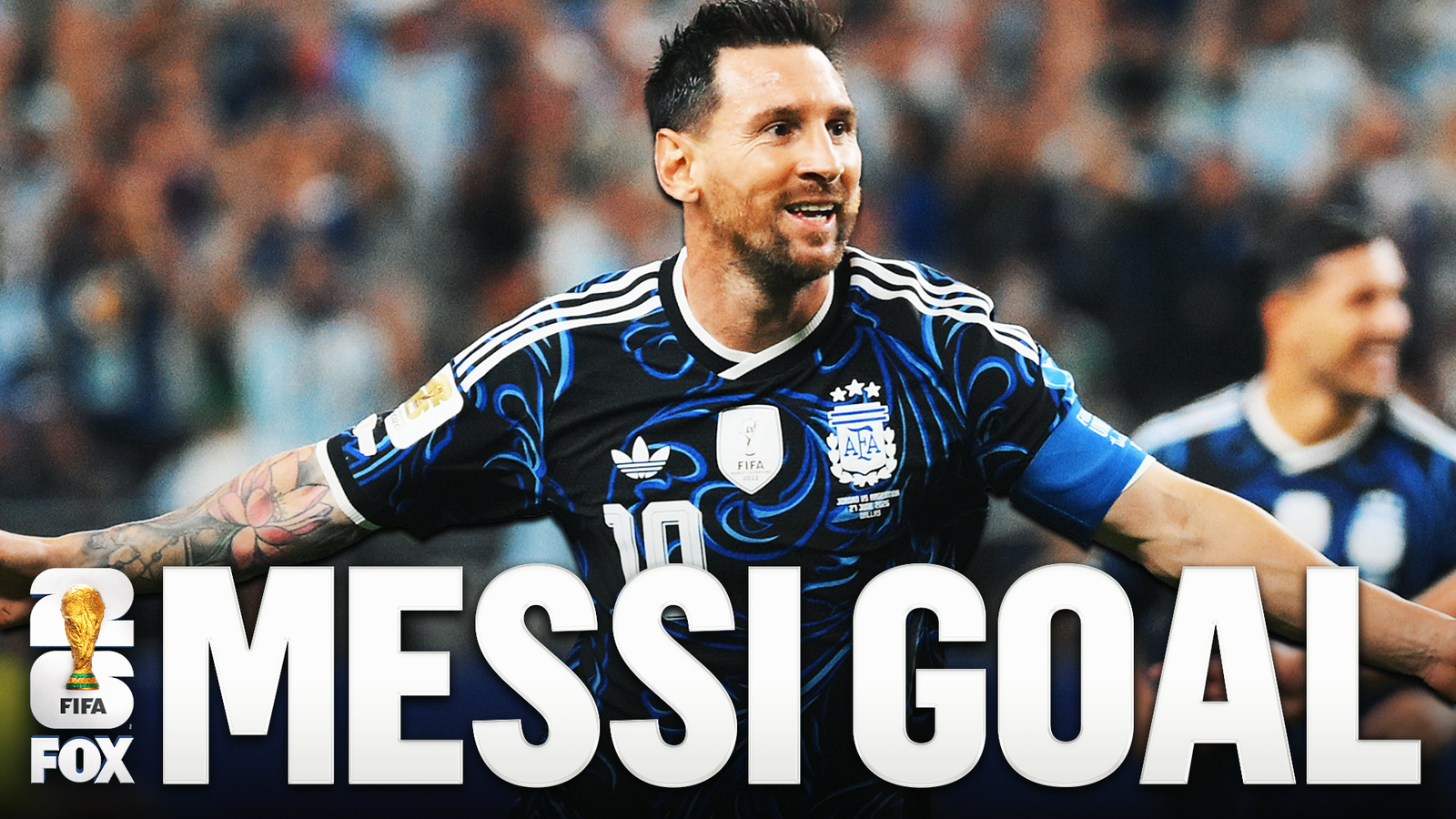 Lionel Messi scores free kick against Jordan, becomes first to score in SEVEN straight FIFA World Cup™ matches