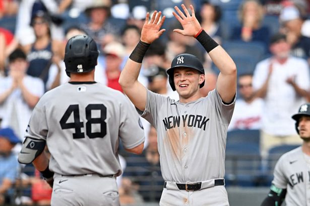 Yankees Defeat Guardians In Extras For 2nd Straight Win Without Aaron Judge
