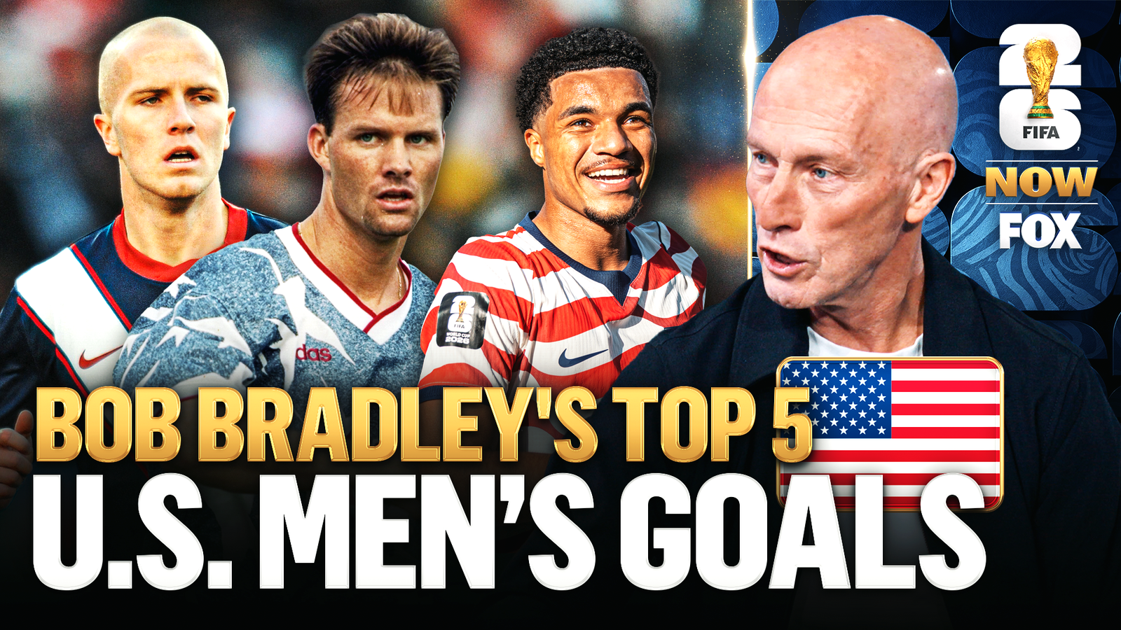 Bob Bradley unveils his Top 5 USA Men's Goals in FIFA World Cup History 🇺🇸⚽️