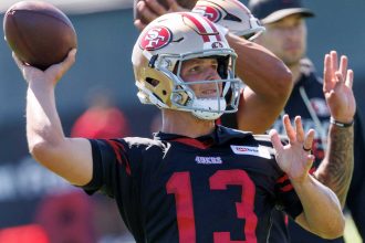 Brock Purdy Adapts To 49ers’ Kyle Shanahan-Less Start To Training Camp