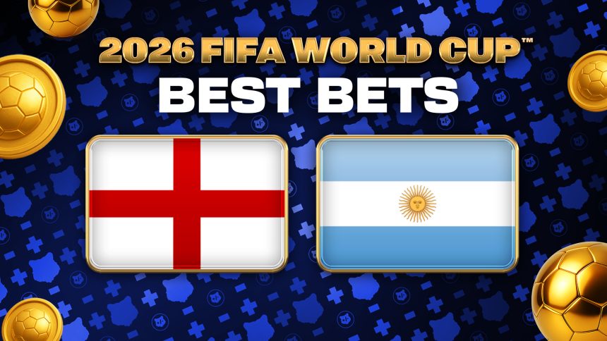 Chris 'The Bear' Fallica's World Cup Best Bets Today — Argentina vs. England