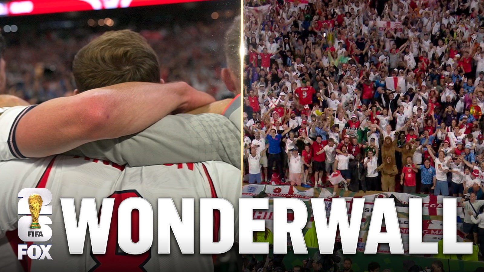 England Sings "Wonderwall" After Round of 16 Win Against Mexico