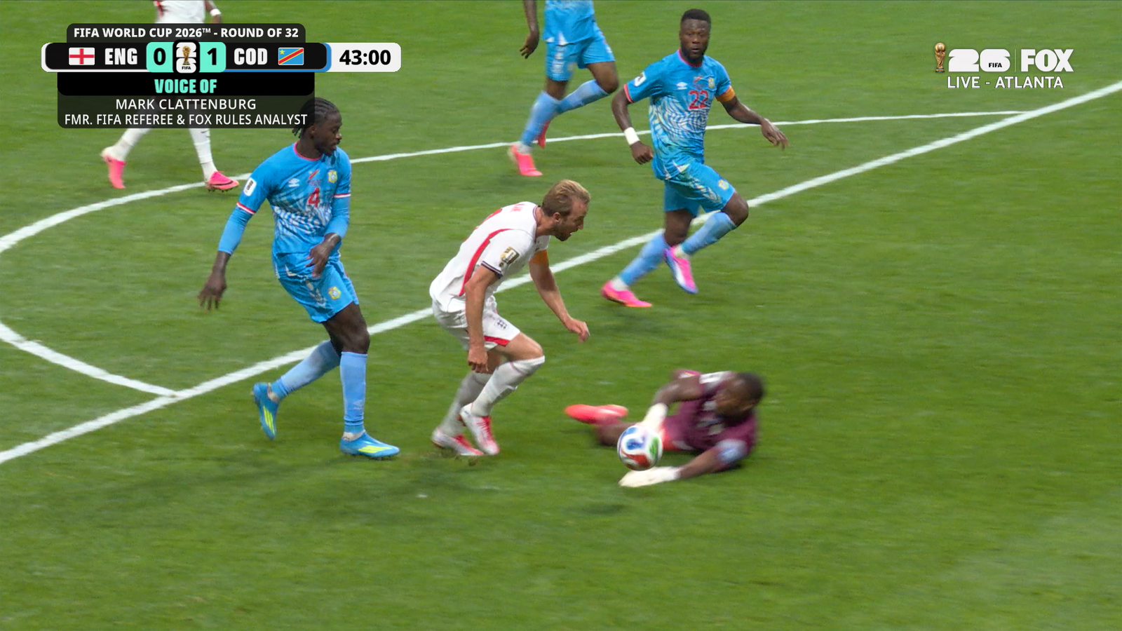 England’s Harry Kane Denied Penalty | Mark Clattenburg gives his opinion on controversial call