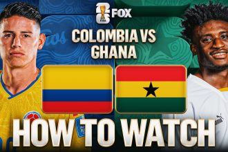 How to Watch Colombia vs. Ghana: TV Channel, Live Stream, Time