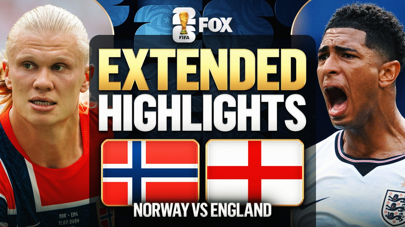 Norway vs England Extended Highlights 🌎🏆 2026 FIFA World Cup™ | Quarterfinals
