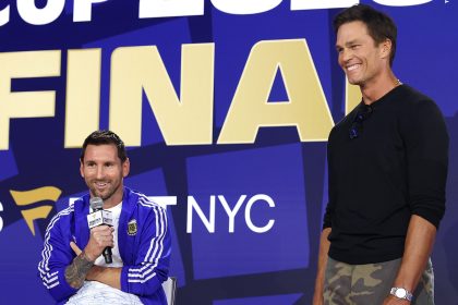 Lionel Messi Tells Tom Brady 'Crazy' Story Behind Viral Lamine Yamal Baby Photoshoot