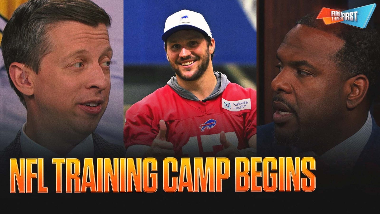 Training Camp begins, Bengals contenders, New look Chargers, Bills give Josh Allen defense?