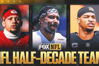 NFL Half-Decade Team: Patrick Mahomes, Myles Garrett Headline Star-Studded Group