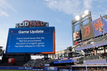 Red Sox Arrive 2 Hours Before Scheduled Game vs. Mets After Team Plane Problems